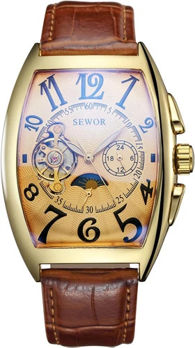 Tourbillon mens moon phase - tourbillon,