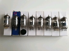 8 x AMPEREX, MULLARD 6DJ8 ECC88 6922 E88CC CV5358 Valve/Tube - Joblot