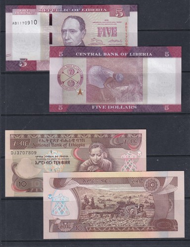 Worldwide aunc unc banknotes - worldwide,