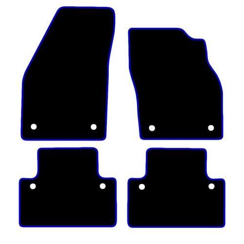 Tailored black car floor mats - car,