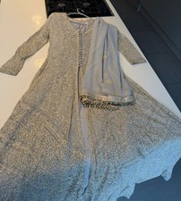 Gold Anarkali Wedding Guest