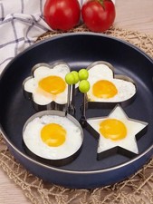 4pcs/Set Stainless Steel Egg