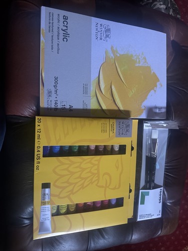 Winsor newton reeves acrylic - &,