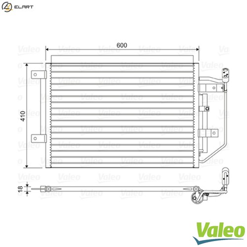 Condenser air conditioning - condenser,