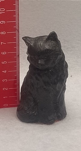 Vintage welsh coal black cat - welsh,
