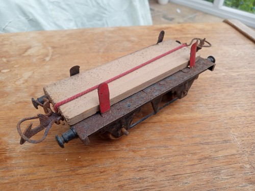 Hornby gauge timber wagon - hornby, o
