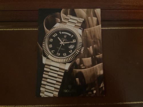 Rolex catalogue printed - rolex,