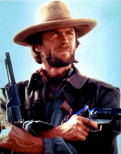 Clint eastwood signed - eastwood,