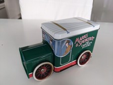 Marks And Spencer Chocolate Eclairs Tin Delivery Van Storage