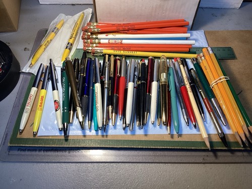 Huge lot vintage pencils - huge,