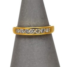 Pre-Owned 18ct Gold 7 Diamond