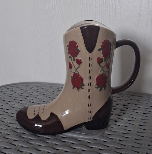 Cowboy boot shaped tea - cowboy, tea/coffee