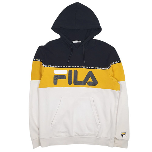 Fila hoodie spellout jumper - fila,
