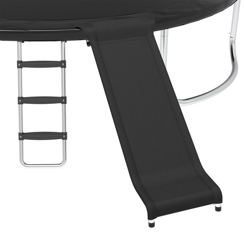 Trampoline ladder and - trampoline, slide