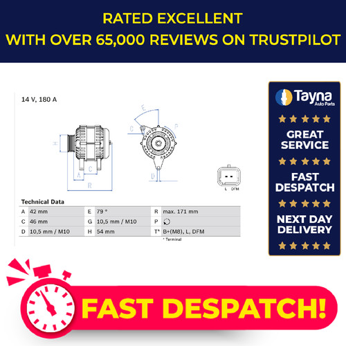 Alternator fits citroen - fits,