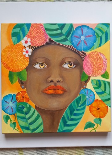 Abundance oil on - 'abundance',