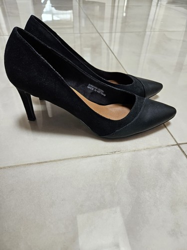 Women ladies black faux - ladies,