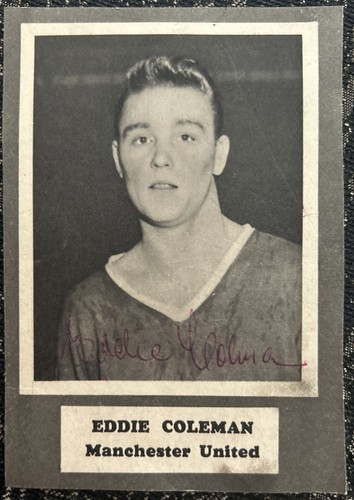 Signed busby babes eddie - babes,