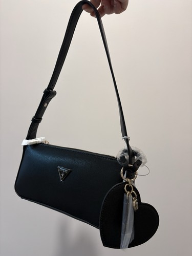 Guess small black tote bag - guess,