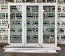 WOODEN BIFOLDING BIFOLDS DOORS EXTERNAL SLIDING PATIO EXTERIOR DOUBLE GLAZED