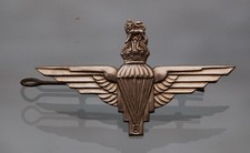 WW2 British Paratrooper Metal Cap Badge
