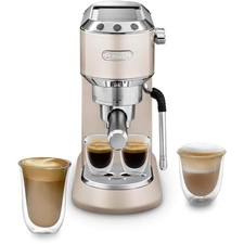 De'Longhi EC885.BG Dedica Arte Espresso Coffee Machine 15 bar Beige Gold