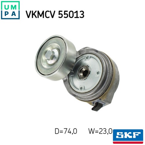 Belt tensioner vribbed - belt,