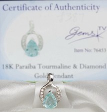 18ct Gold Mozambique Paraiba