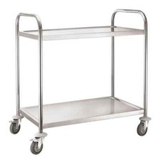 Stainless Steel 2 Tier Serving
