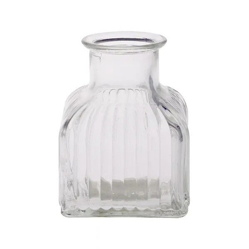 Small glass bud stem vase - small,