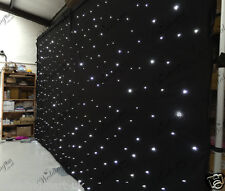 6mx3m Black LED Starlight