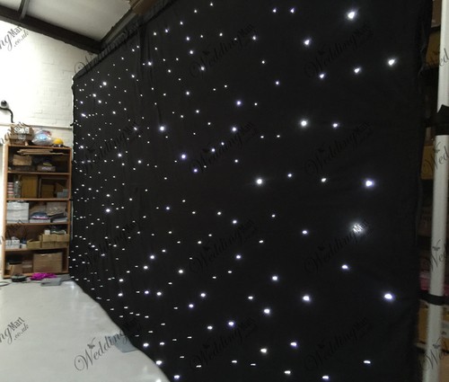 6mx3m black led starlight - 6mx3m,