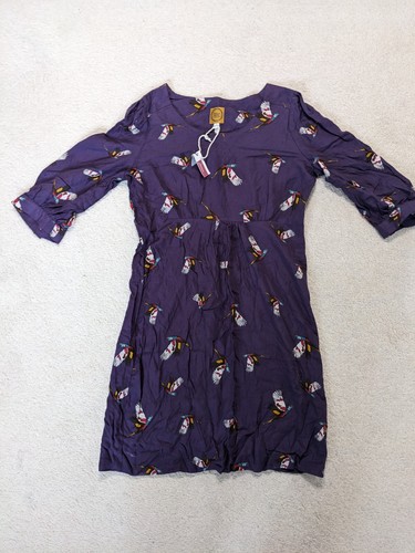 Joules womens purple - purple, dress