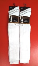 6 PAIRS MENS LONG SOCKS 100%