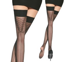 Hold Ups size S - 4XL Dahlia