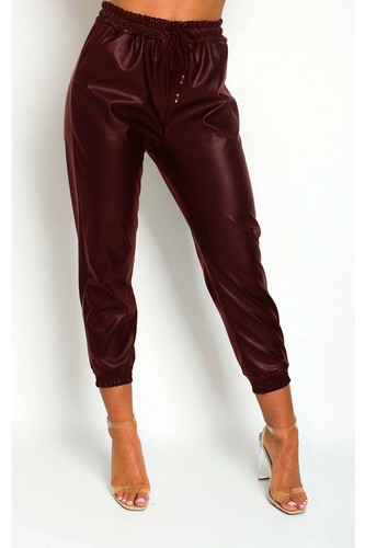 Womens ladies faux leather - ladies,