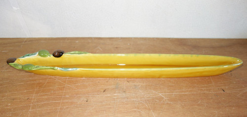 Olive long boat serving - long, plate