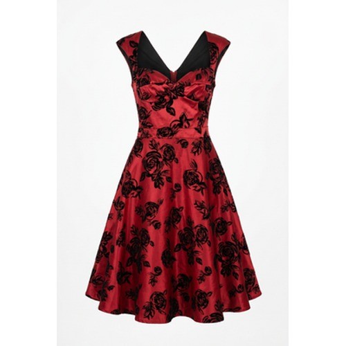 Bettie page dress - women, red
