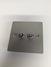 Volex Double Toggle Light