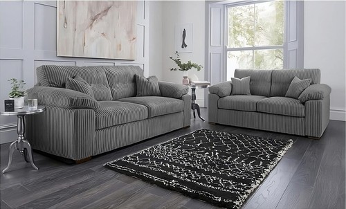 Jumbo cord sofa - 2,