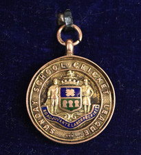 9 Carat Gold Sports Medal Fob