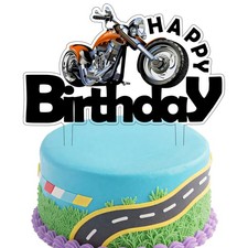 Motorcycle Happy Birthaday