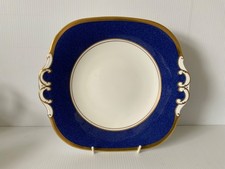 COALPORT ATHLONE BLUE CAKE