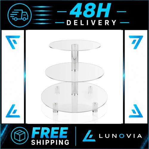 Tier acrylic cupcake - stand,