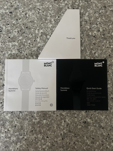 Montblanc summit smart watch - summit,