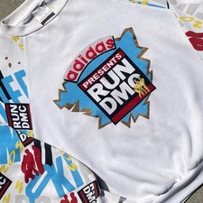 Vtg 80s Adidas Presents RUN