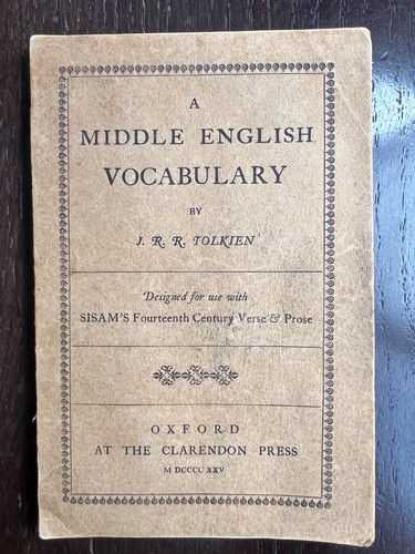 Tolkien a middle - j.r.r.,