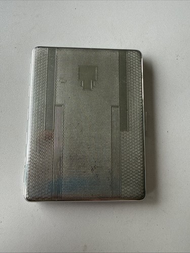Sylva chrome cigarette case - chrome,