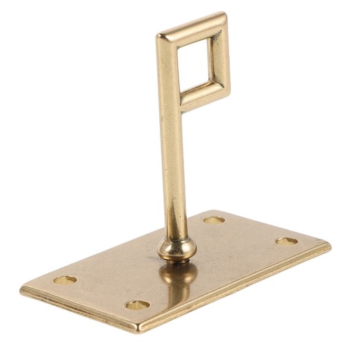 Copper door lock hardware set - copper,