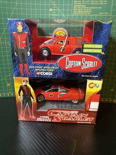 Corgi captain scarlet - captain,